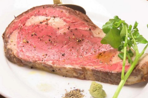 『N9Y BUTCHER'S GRILL NEW YORK 銀座店』のローストビーフ