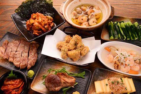 「エビスコ酒場」の料理例