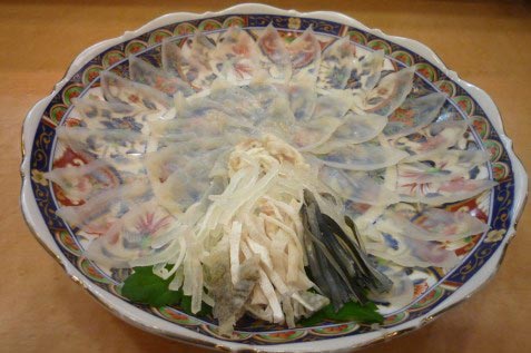 『日本料理　よつ谷』のふぐちり