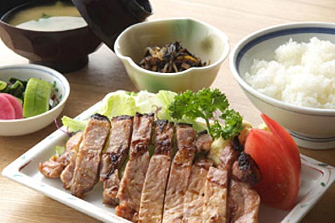 『利久庵』の定食