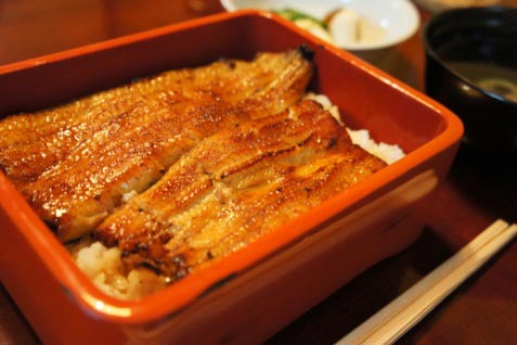 『うなぎ　喜代川』のうな重