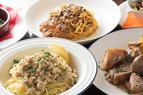 『vino e IL raccolta』のパスタ
