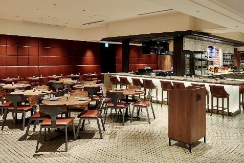 『BROOKLYN CITY GRILL』の店内