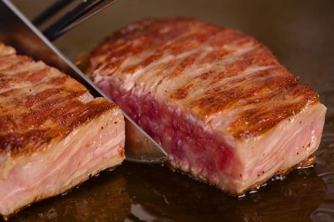 『銀座のステーキ 銀座本店』のステーキ