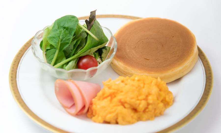 「ホットケーキモーニングプレート」
