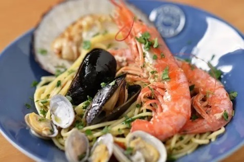 『trattoria timbro』のパスタ
