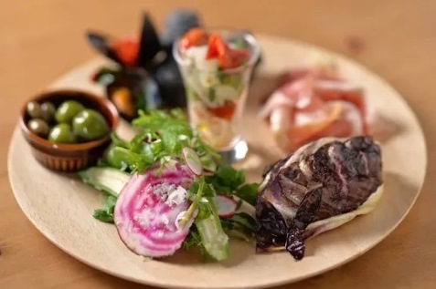 『trattoria timbro』の前菜