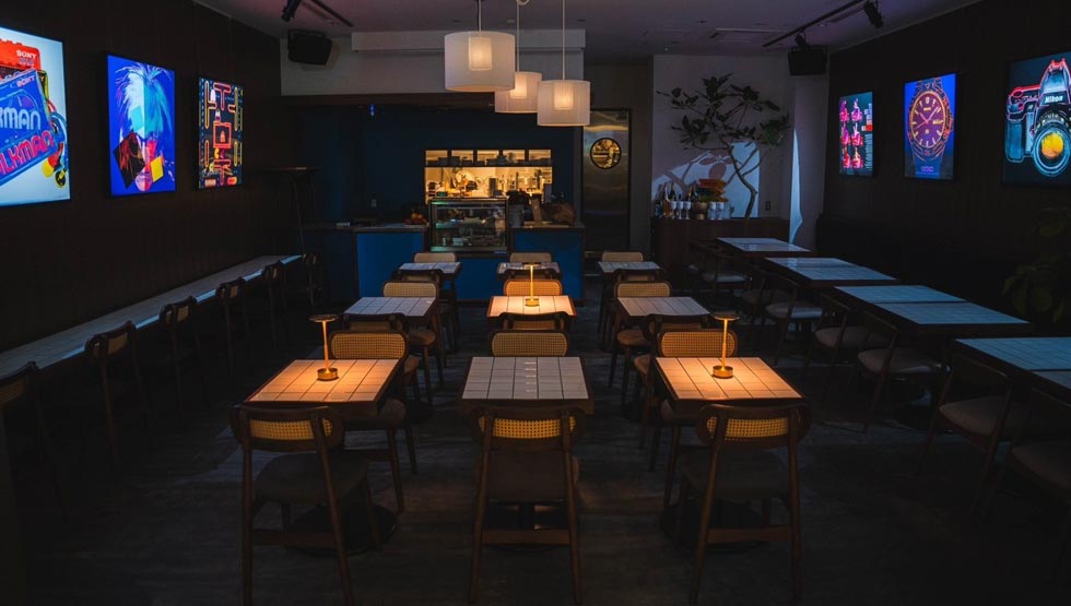 『ミッドツリー代官山』の店内