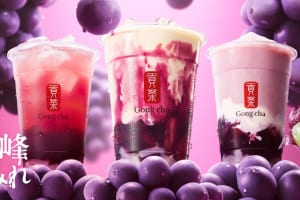 “巨峰まみれ”で秋を先取り！『ゴンチャ』「巨峰まみれ ミルクティー」9/5より発売