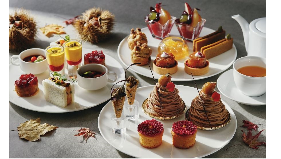 「Vegan Mont Blanc Afternoon Tea」b