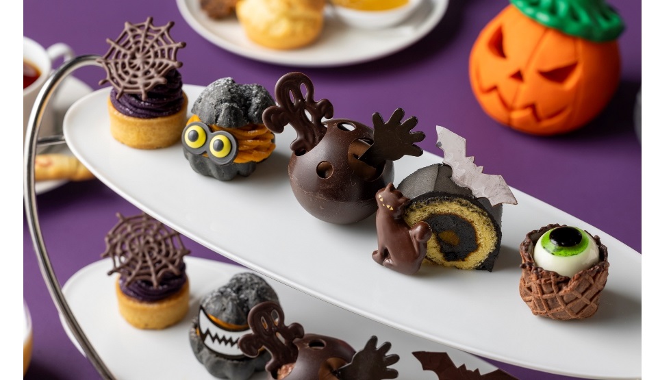 「ハロウィン ノワール アフタヌーンティー」 【グランド ハイアット 東京／フレンチ キッチン】b