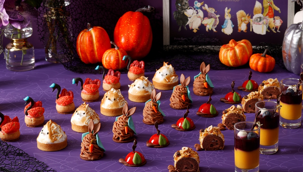 「いたずらピーターラビット(TM)のハロウィンアフタヌーンティー」b