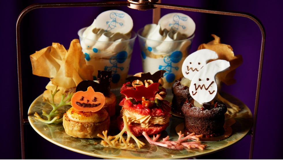 「ハロウィンアフタヌーンティー」【シャングリ・ラ 東京／ザ・ロビーラウンジ】b