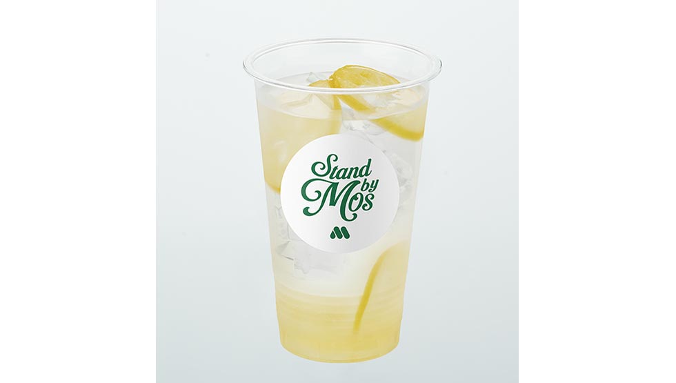 『Stand by Mos（スタンドバイモス）東武池袋駅店』の「さっぱりリフレッシュ！モスレモネード」