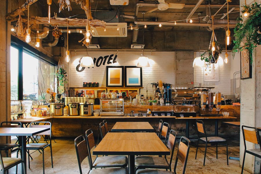 「8LOUNGE」の店内