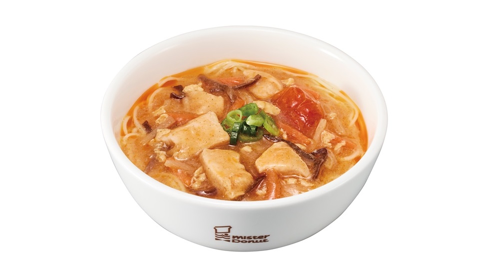 「台湾風鶏サンラータン麺」