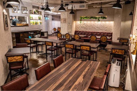 「Italianbar ATTACHMENT 新宿西口店」の店内 「Italianbar ATTACHMENT 新宿西口店」の店内