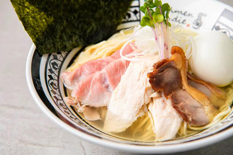 「Rahmen&Onigiri Eddie」のラーメン
