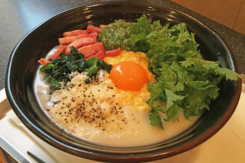 「するり 新宿本店」のうどん例