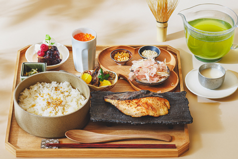 『Haccomachi』の「銀だら蔵みそ漬 発酵だし御膳」