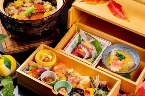 「京料理 竹島 ICHIGO」の「岡持弁当」