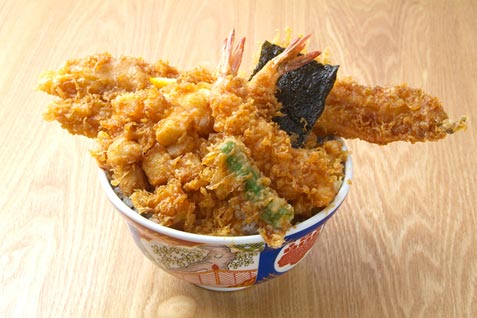『日本橋 天丼 金子半之助 本店』の「江戸前天丼」