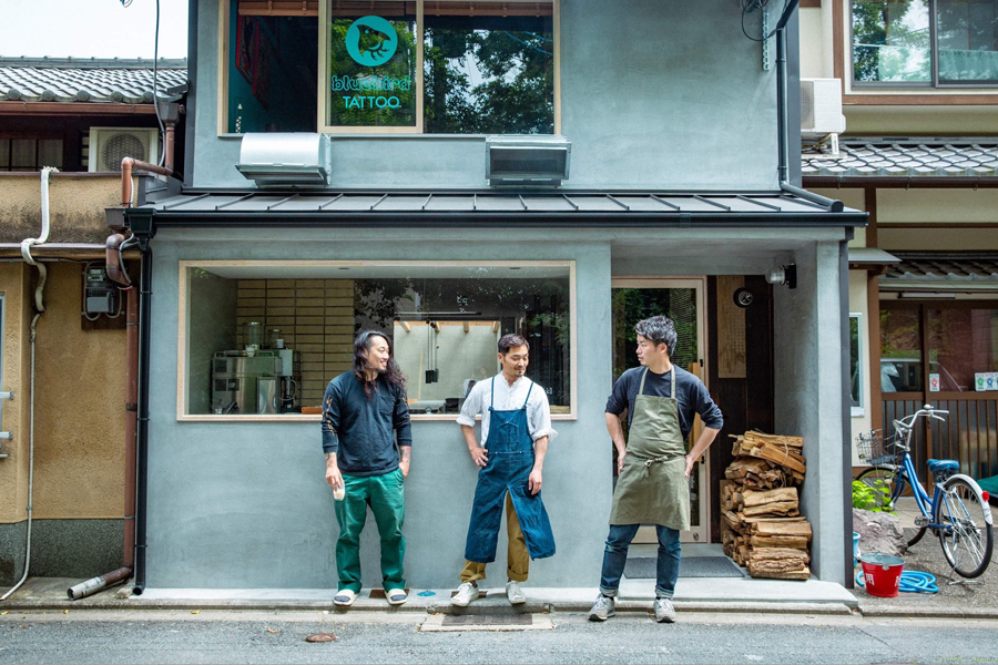 京都のレバノン料理レストラン『汽 [ki:]』店舗外観イメージ