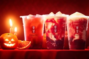 『ゴンチャ』「アップル＆ブラッドオレンジ ミルクティー」10/10より発売