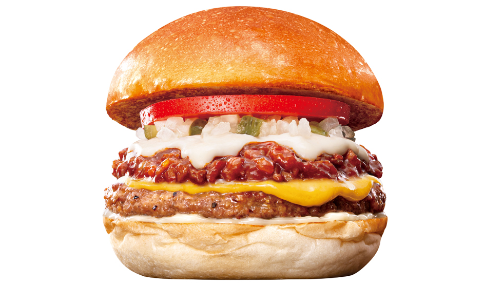 『ロッテリア』の「絶品チーズ ごろごろボロネーゼバーガー」
