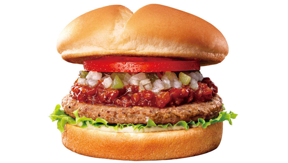 『ロッテリア』の「ごろごろボロネーゼバーガー」