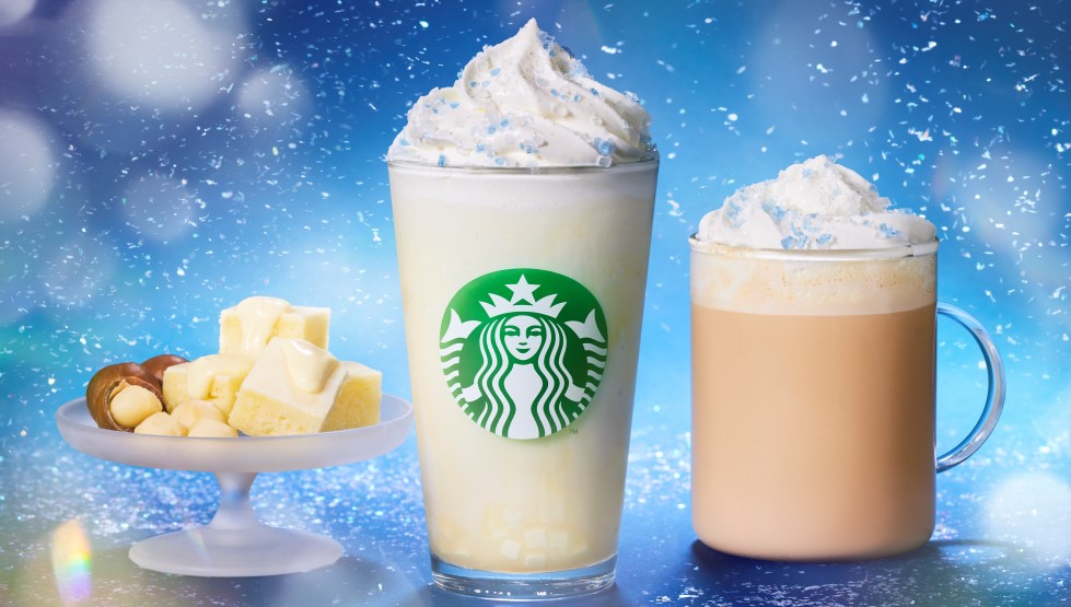 「マカダミア ホワイトスノー チョコレート フラペチーノ®」
