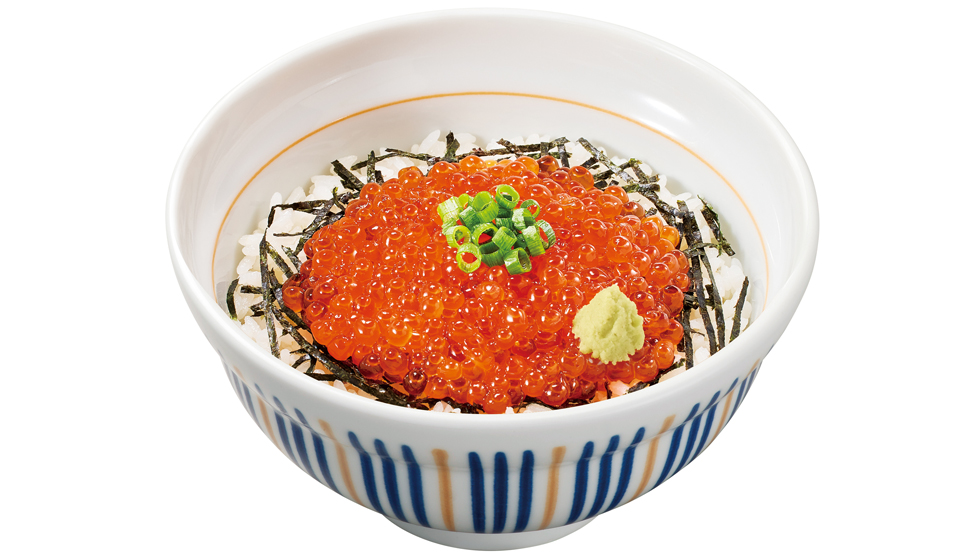 『なか卯』の「天然いくら丼」