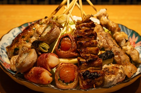『博多串焼き バッテンよかとぉ』の博多串焼き