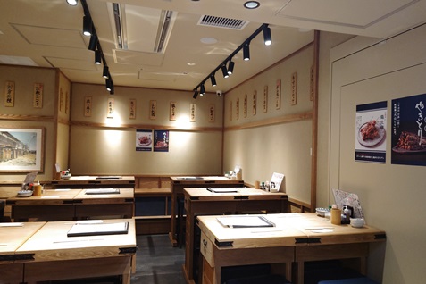 『川北商店 KITTE大阪店』の店内