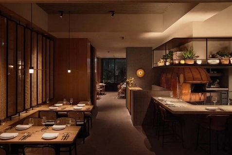 『L’OMBELICO』の店内