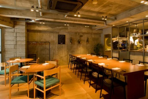 『quindi』の店内