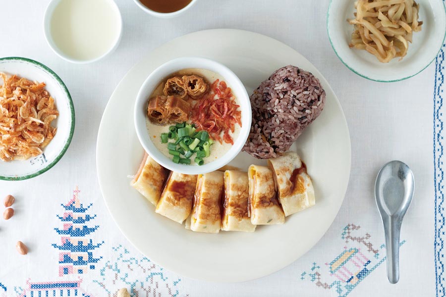 「TASTE THE WORLD」の通年提供されるモーニング