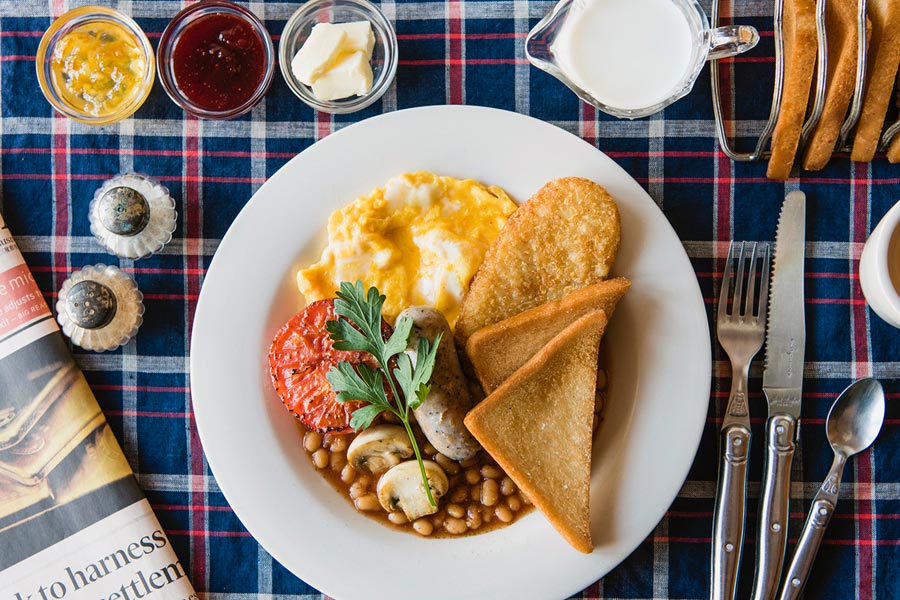 「TASTE THE WORLD」の通年提供されるモーニング