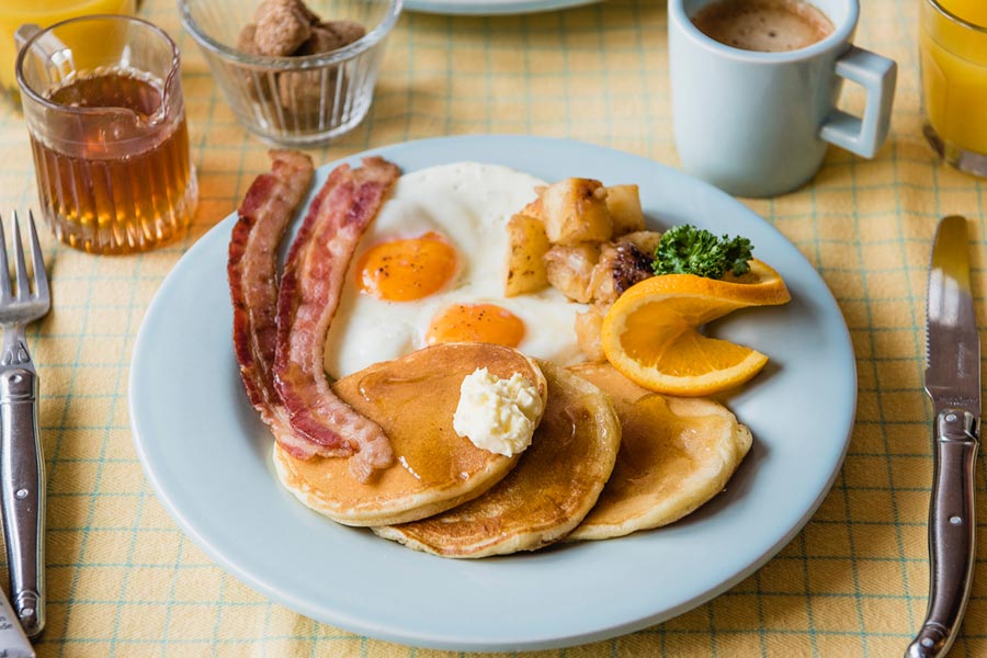 「TASTE THE WORLD」の通年提供されるモーニング