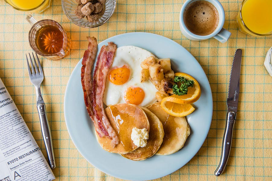 「TASTE THE WORLD」の通年提供されるモーニング