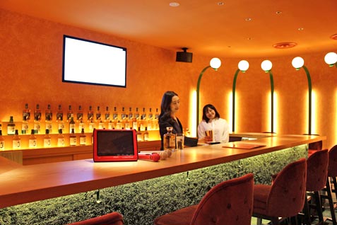 『蜜柑』の店内