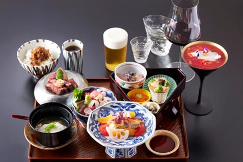 『紅艶』の料理