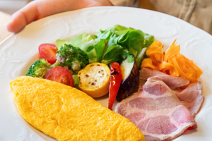 『dews cafe kyoto（デュース カフェ キョウト）』モーニング料理イメージ