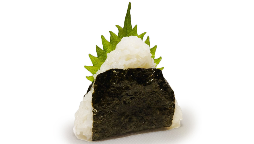 『おにぎりカフェ 祇園えんむすび』の「塩むすび」
