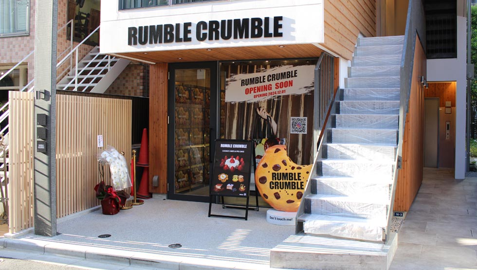 『RUMBLE CRUMBLE』の外観