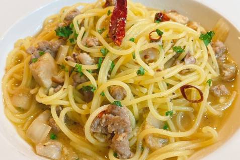「Erbetta」のパスタ例