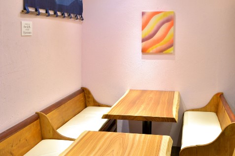 『蕎麦 成和喜』の店内