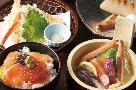 『北海道はでっかい道 オホーツクの恵み 湧別町 市ヶ谷店』の料理