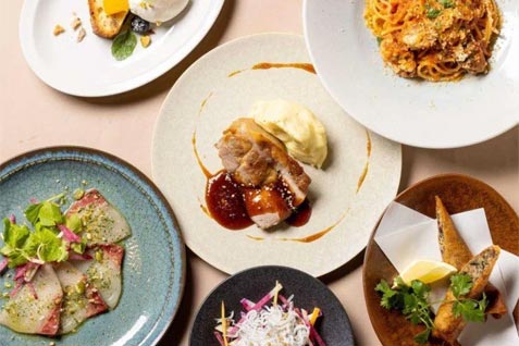 『KABEAT（カビート）日本生産者食堂』の料理