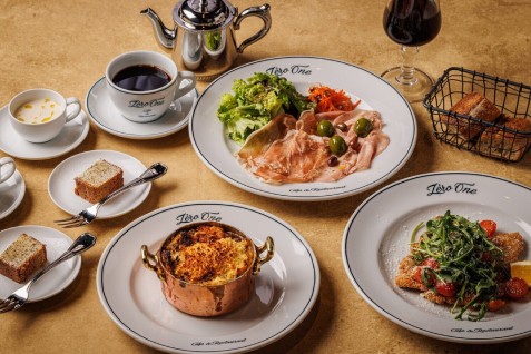 「Zero One Cafe & Brasserie 町田」のランチコース例